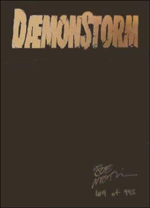Daemonstorm issue 1-B Gold Foil Cover (Signed by Joe Martin) 1/995 