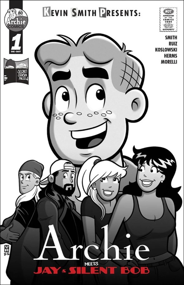Archie Meets Jay & Silent Bob issue 1-L Retailer Exclusive Andrew Thomas Cover 1/500