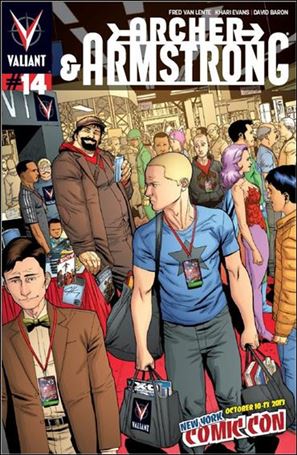 Archer & Armstrong (2012) issue 14-E New York Comic Con Cover