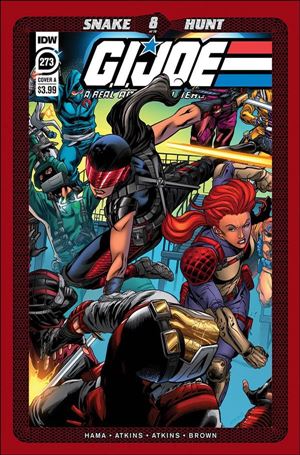 G.I. Joe: A Real American Hero issue 273 Robert Atkins Cover