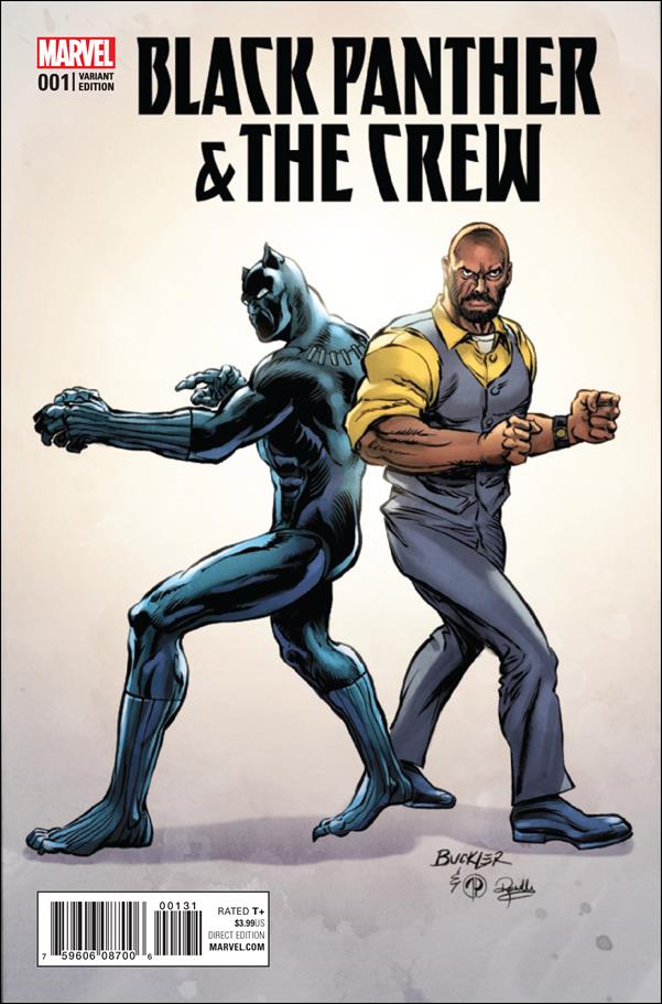 Black Panther and the Crew issue 1-C Rich Buckler Cover