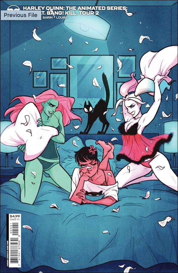 Harley Quinn: The Animated Series - The Eat, Bang, Kill Tour issue 2-B Babs Tarr Cardstock Cover