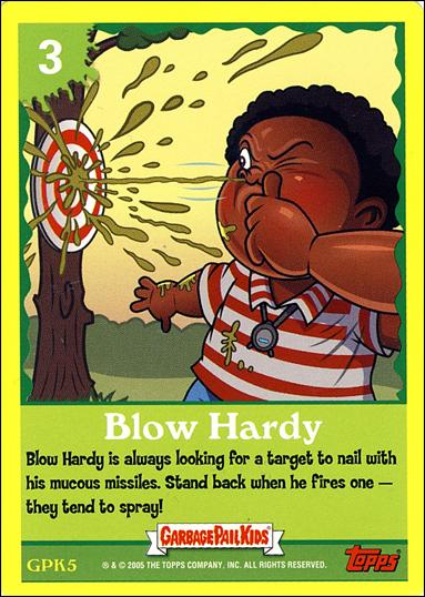 Garbage Pail Kids All-New Series 4 (Game Card Subset) card GPK5 Blow Hardy