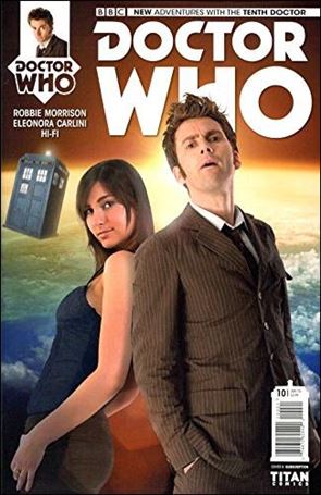 Doctor Who: The Tenth Doctor issue 10-B Subscription Photo Cover