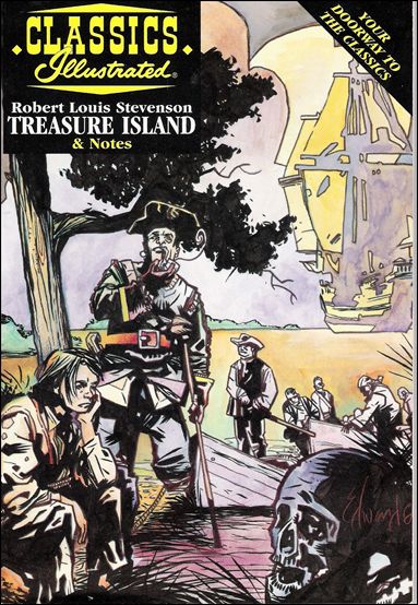 Classics Illustrated Study Guides issue 21 Treasure Island