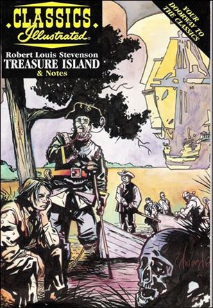 Classics Illustrated Study Guides issue 21 Treasure Island