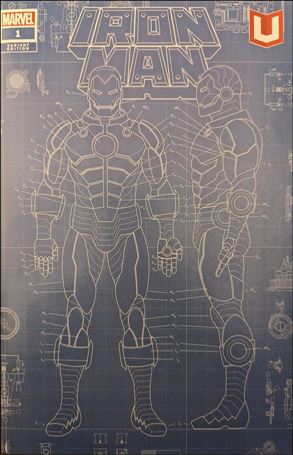 Iron Man (2020) issue 1-N Marvel Unlimited Annual Plus Cover