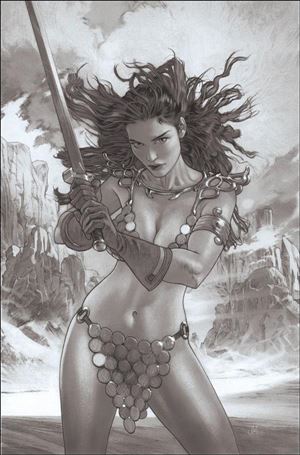 Red Sonja: Empire of the Damned issue 3-P Joshua Middleton 1:40 B&W Virgin Cover