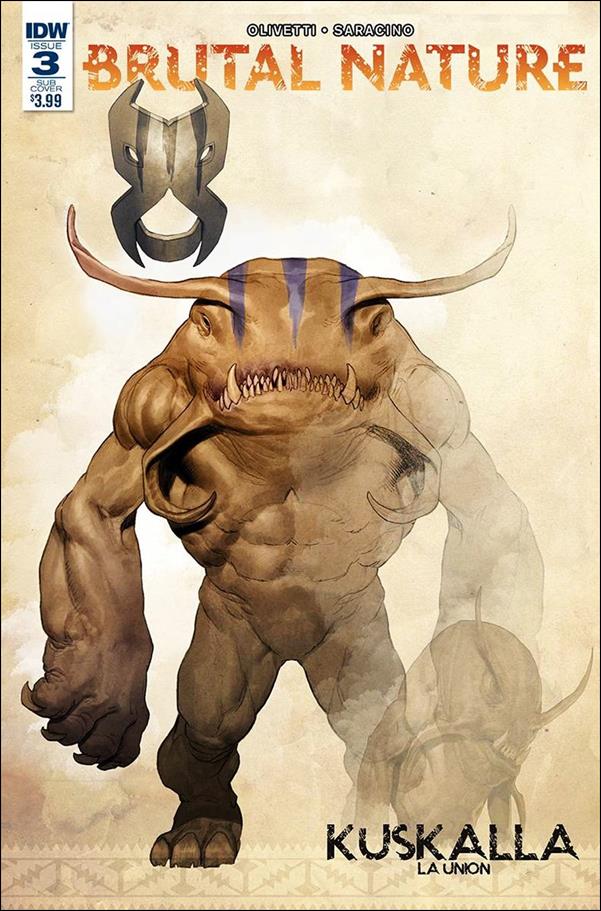 Brutal Nature issue 3-B Subscription Cover