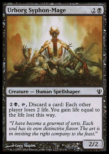 Magic the Gathering: Archenemy (Base Set) card 27 Urborg Syphon-Mage