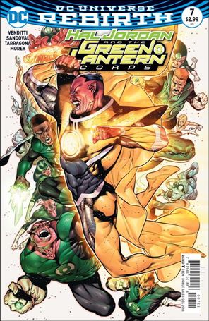 Hal Jordan and the Green Lantern Corps issue 7 Rafael Sandoval Cover