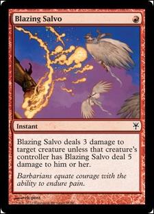 Magic the Gathering: Duel Decks: Sorin vs. Tibalt (Base Set) card 58 Blazing Salvo