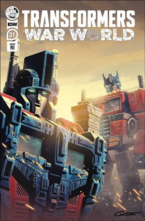 Transformers (2019) issue 31-C George Caltsoudas 1:10 Cover