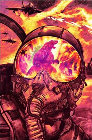Godzilla (2025) issue 1-M Retailer Exclusive Camron Johnson Virgin Cover