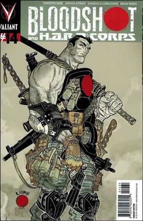 Bloodshot and H.A.R.D.Corps issue 14-C Rafael Grampa 1:25 Cover