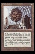 Magic the Gathering: The Dark (Base Set) card 100 Dark Sphere