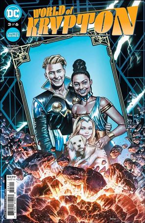 World of Krypton (2022) issue 3 Mico Suayan Cover