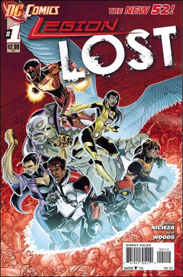 Legion Lost (2011) issue 1-B Red Cover (2nd Printing)