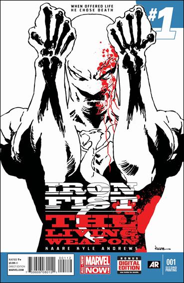 Iron Fist: The Living Weapon issue 1-F Kaare Andrews Cover (2nd Printing)