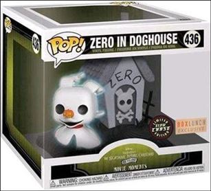 POP! Disney figure 436-B Zero in Doghouse (Glow) Chase BoxLunch Exclusive