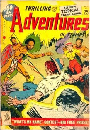 Thrilling Adventures in Stamps Cover Image 1