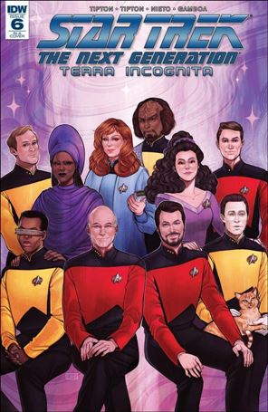 Star Trek: The Next Generation: Terra Incognita issue 6-C Elizabeth Beals 1:10 Cover
