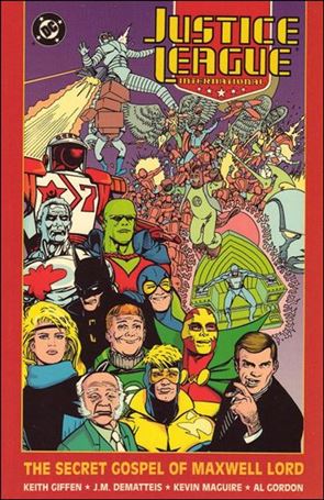 Justice League International: The Secret Gospel of Maxwell Lord Cover Image 1