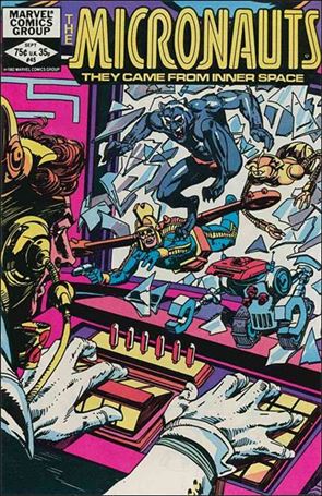 Micronauts (1979) issue 45 Wraparound Cover