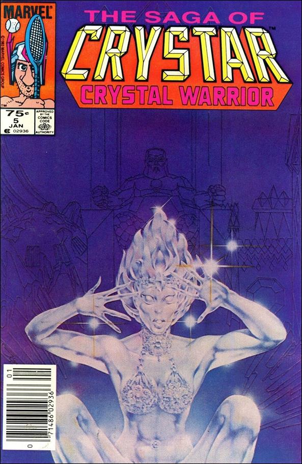 Saga of Crystar Crystal Warrior issue 5-C Canadian Price Cover