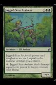 Magic the Gathering: Lorwyn (Base Set) card 222 Jagged-Scar Archers