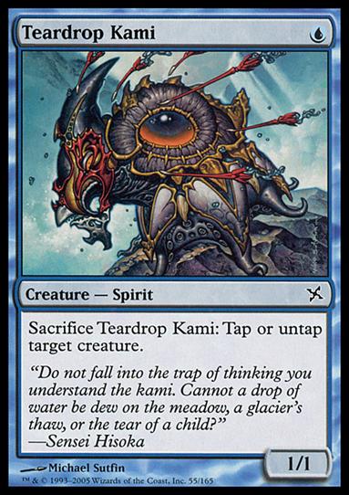 Magic the Gathering: Betrayers of Kamigawa (Base Set) card 55 Teardrop Kami
