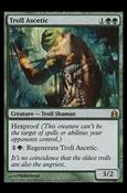 Magic the Gathering: Commander (Base Set) card 176 Troll Ascetic