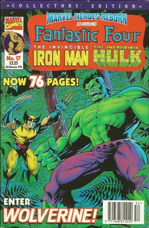 Marvel Heroes Reborn (UK) issue 17 Cardstock Cover
