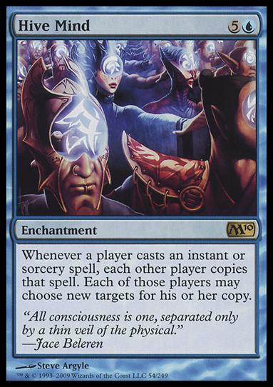 Magic the Gathering: 2010 Core Set (Base Set) card 54 Hive Mind