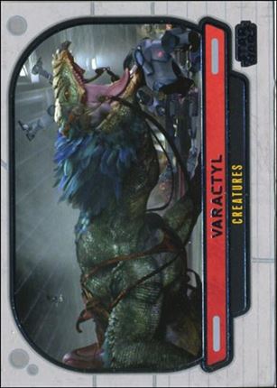 Star Wars Galactic Files (Base Set) card 304 Varactyl Creatures