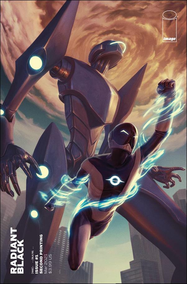 Radiant Black issue 1-G Carlos Dattoli Cover (2nd Printing)