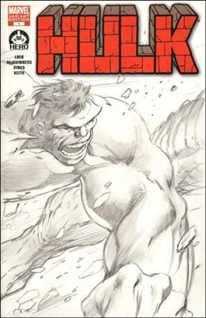 Hulk 100 (Hero Initiative) Cover Project issue 7 Alan Davis Cover
