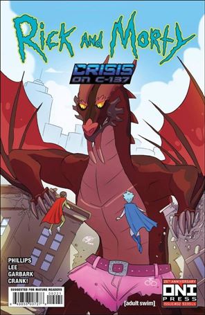 Rick and Morty: Crisis on C-137 issue 2-B Megan Huang Cover