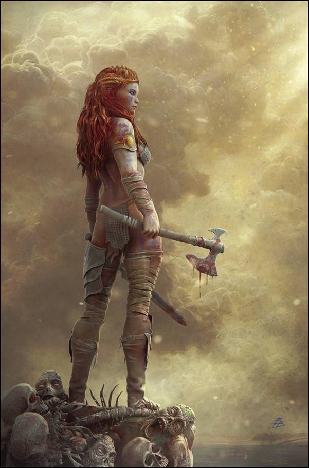 Red Sonja (2023) issue 8-K Björn Barends 1:15 Virgin Cover