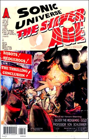 Sonic Universe issue 82-B T. Rex Cover