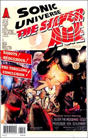 Sonic Universe issue 82-B T. Rex Cover