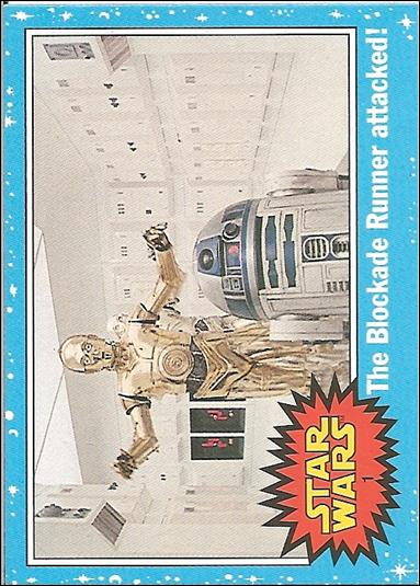 Star Wars Heritage  (Base Set) card 1 The Blockade Runner attacked!