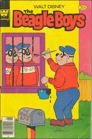 Walt Disney the Beagle Boys issue 42-B Whitman Cover