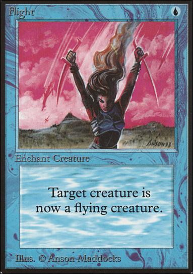 Magic the Gathering: Limited Edition Beta (Base Set) card 59 Flight