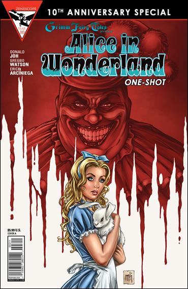 Grimm Fairy Tales Presents Alice in Wonderland 10th Anniversary Special issue 1 Mike Krome Cover