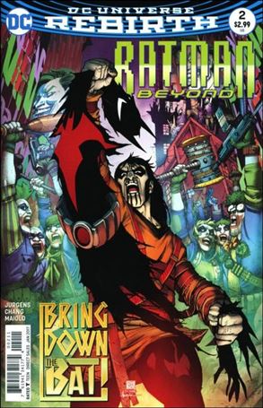 Batman Beyond (2016) issue 2 Bernard Chang Cover