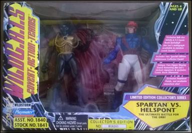 Jim Lee's WildC.A.T.s Limited Edition Collector's Series figure 1841 Spartan vs Helspont: The Ultimate Battle for th...