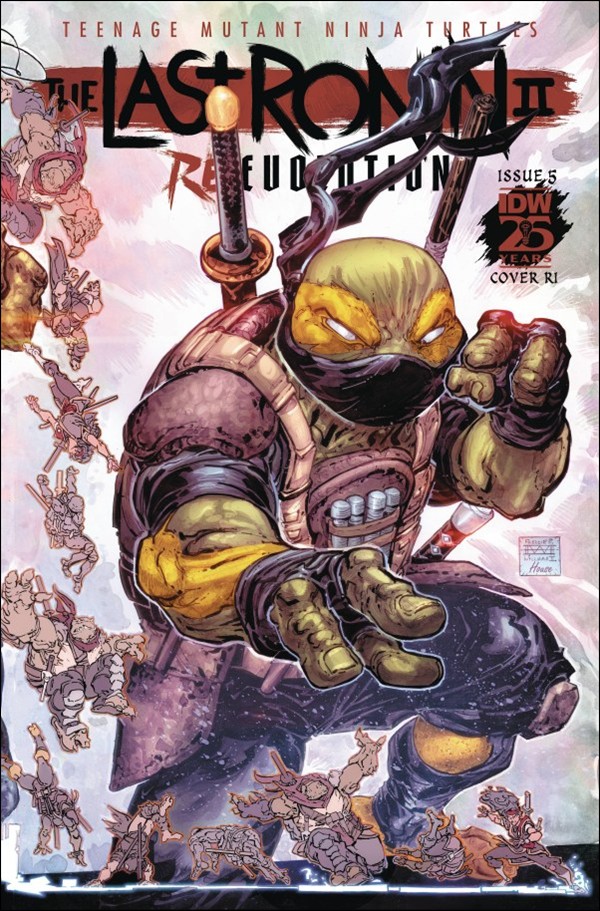 Teenage Mutant Ninja Turtles: The Last Ronin II - Re-Evolution issue 5-D Freddie E. Williams II 1:25 Cardstock Cover