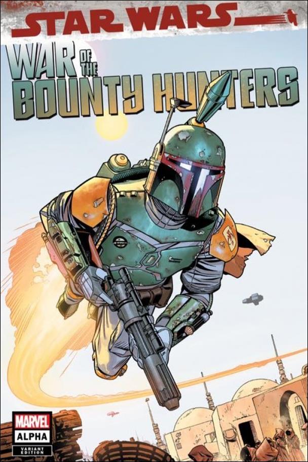 Star Wars: War of the Bounty Hunters Alpha issue Alpha-SV Chris Sprouse Big Time Collectibles Cover 1/3000