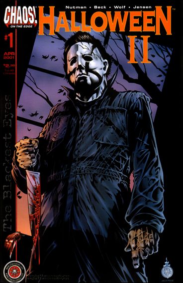 Halloween II: The Blackest Eyes issue 1 Jerry Beck Cover